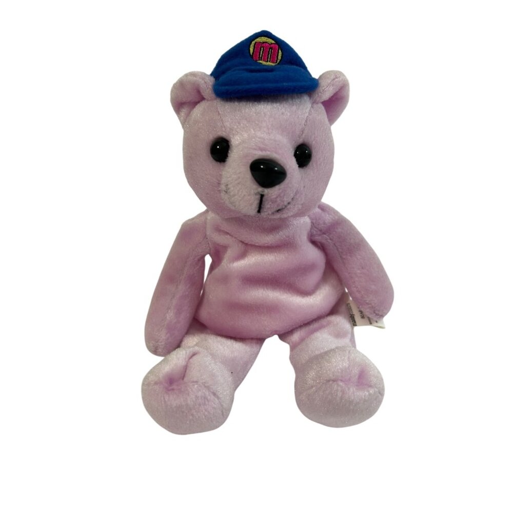 Mandy Moore Vintage Bear #2  Beanbag Plush Stuffed Animal Toy 2000 Handmade 3+